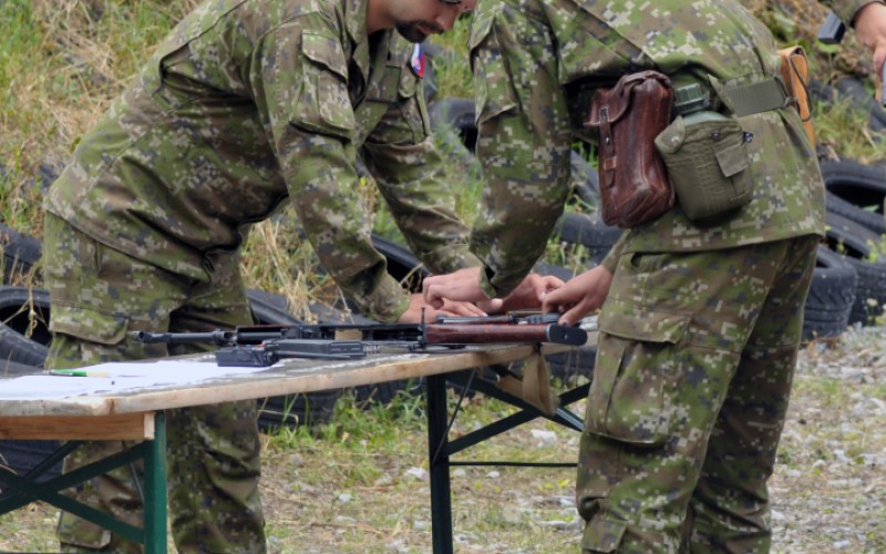 Základný vojenský výcvik - strelnica, 02. 09. 2025