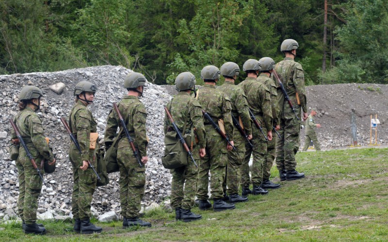 Základný vojenský výcvik - strelnica, 02. 09. 2025