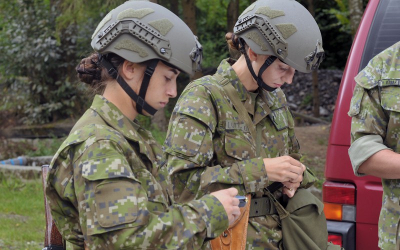 Základný vojenský výcvik - strelnica, 02. 09. 2025