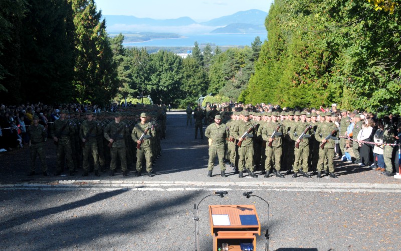 Vojenská prísaha kadetov 1. ročníka- Háj, 19. 09. 2025