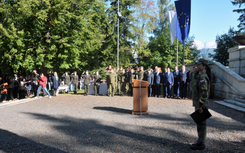Vojenská prísaha kadetov 1. ročníka- Háj, 19. 09. 2025