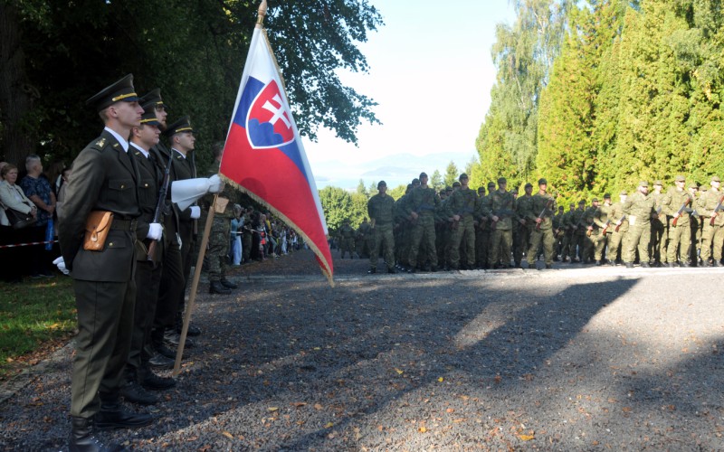 Vojenská prísaha kadetov 1. ročníka- Háj, 19. 09. 2025