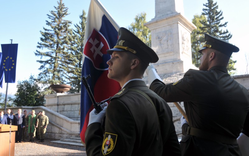 Vojenská prísaha kadetov 1. ročníka- Háj, 19. 09. 2025