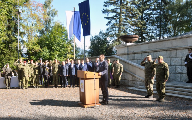 Vojenská prísaha kadetov 1. ročníka- Háj, 19. 09. 2025