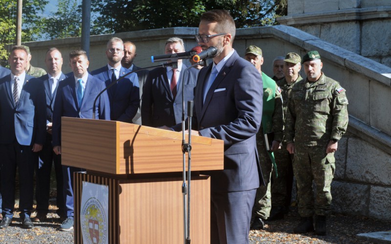 Vojenská prísaha kadetov 1. ročníka- Háj, 19. 09. 2025