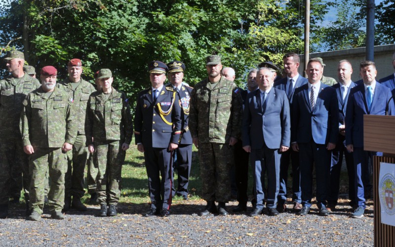 Vojenská prísaha kadetov 1. ročníka- Háj, 19. 09. 2025