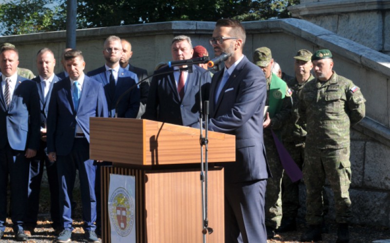 Vojenská prísaha kadetov 1. ročníka- Háj, 19. 09. 2025