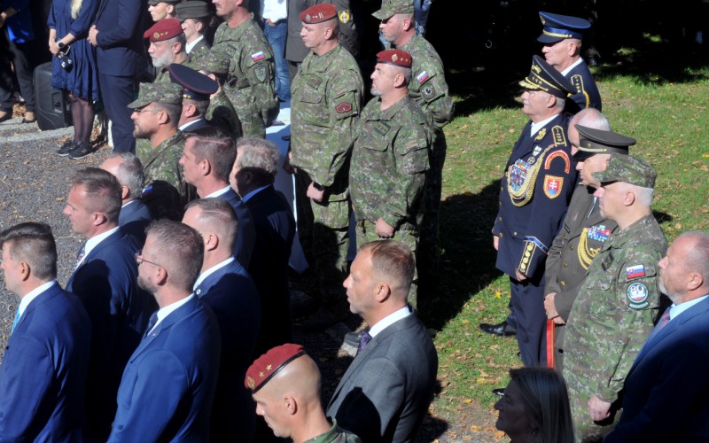 Vojenská prísaha kadetov 1. ročníka- Háj, 19. 09. 2025