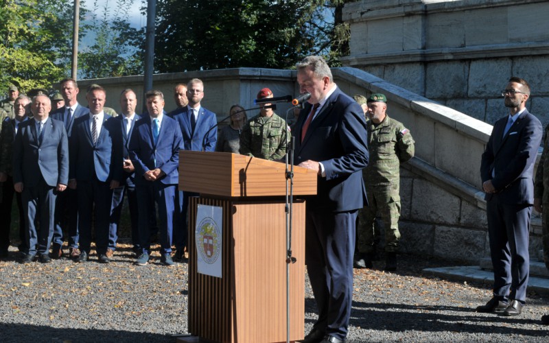 Vojenská prísaha kadetov 1. ročníka- Háj, 19. 09. 2025