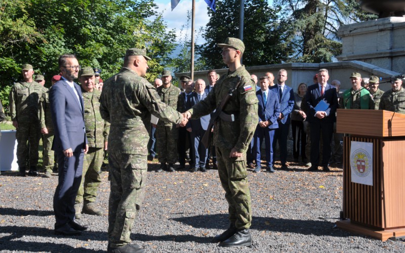 Vojenská prísaha kadetov 1. ročníka- Háj, 19. 09. 2025