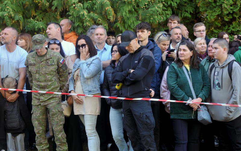 Vojenská prísaha kadetov 1. ročníka- Háj, 19. 09. 2025