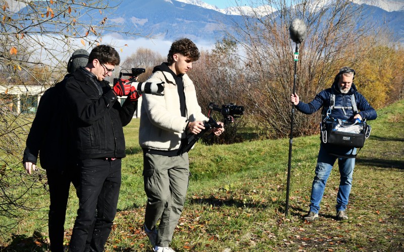 Nakrúcanie televíznej relácie Ľavou zadnou na AOS                    6. 11. 2025
