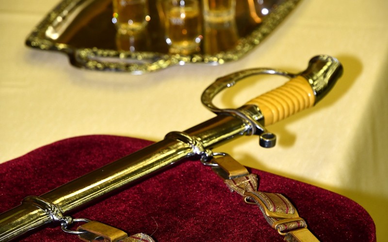 Prijímanie nových učňov do Cechu delostreleckého 4. 12. 2025