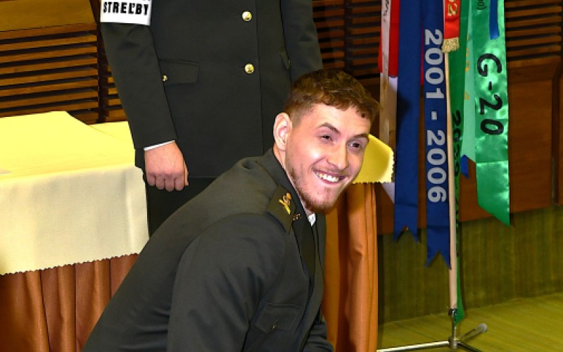 Prijímanie nových učňov do Cechu delostreleckého 4. 12. 2025