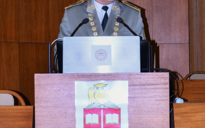 Slávnostné zhromaždenie profesionálnych vojakov a zamestnancov AOS pri príležitosti otvorenia letného semestra akademického roka 2025/2026, 03. 03. 2026