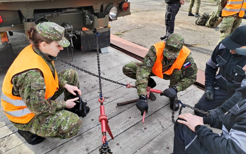 Praktické zamestnanie kadetov 3 ročníka 31d BOŠ – preprava po železnici; 25. 03. 2026