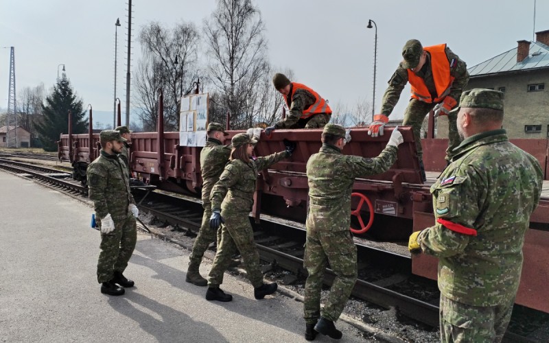 Praktické zamestnanie kadetov 3 ročníka 31d BOŠ – preprava po železnici; 25. 03. 2026