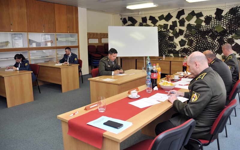 Záverečné skúšky 27. Základného veliteľsko-štábneho kurzu, 01. - 02. 06. 2022
