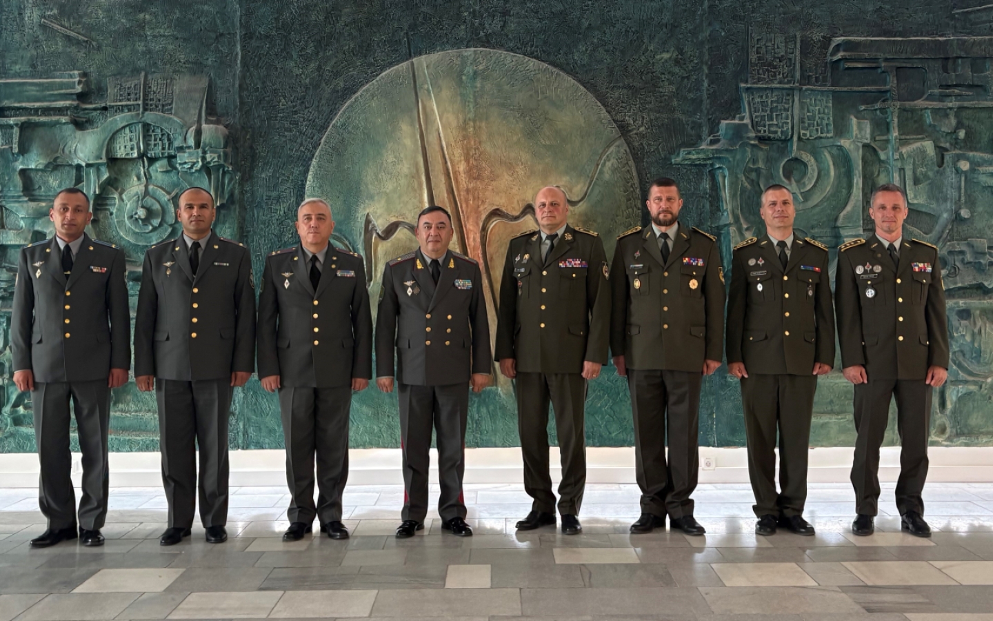 Zástupcovia Univerzity vojenskej bezpečnosti a obrany Uzbeckej republiky na AOS, 19. 05. 2026