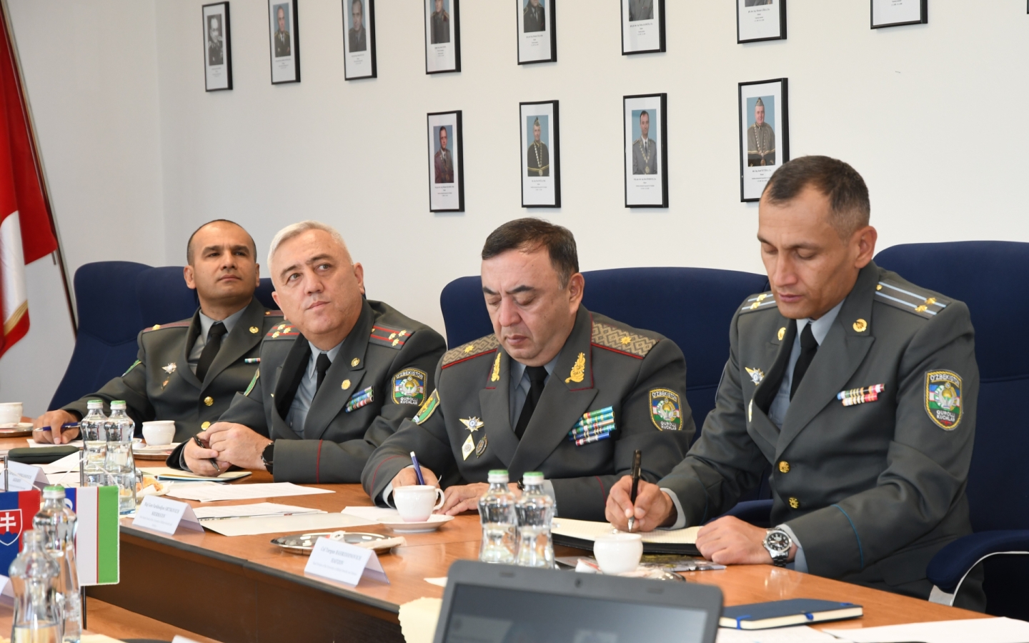 Zástupcovia Univerzity vojenskej bezpečnosti a obrany Uzbeckej republiky na AOS, 19. 05. 2026