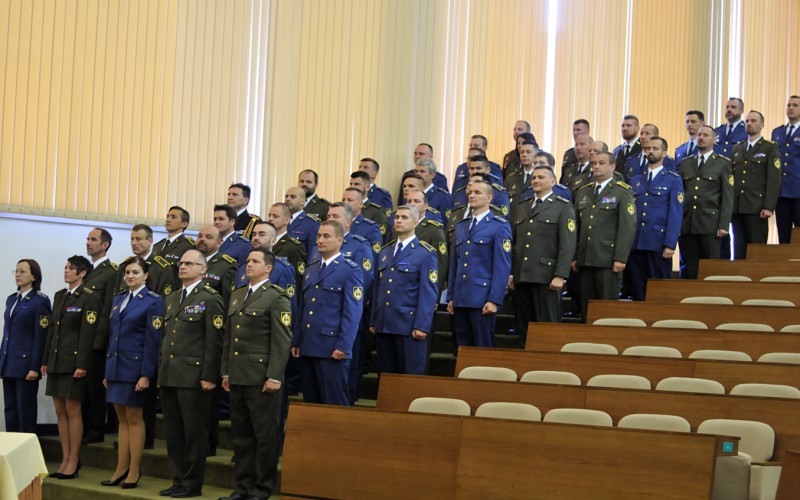Slávnostné ukončenie 27. Základného veliteľsko-štábneho kurzu, 03. 06. 2022