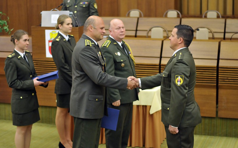 Slávnostné ukončenie 27. Základného veliteľsko-štábneho kurzu, 03. 06. 2022