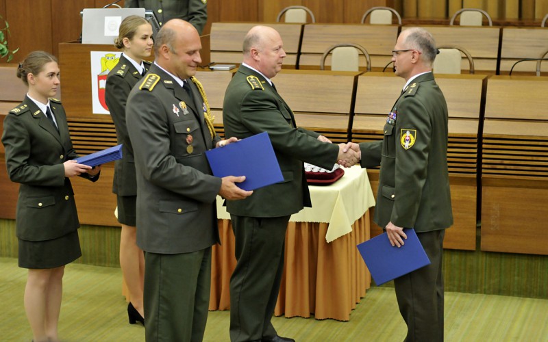 Slávnostné ukončenie 27. Základného veliteľsko-štábneho kurzu, 03. 06. 2022