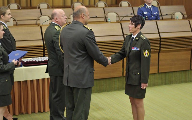 Slávnostné ukončenie 27. Základného veliteľsko-štábneho kurzu, 03. 06. 2022