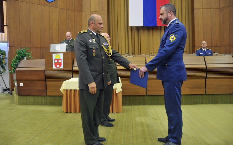 Slávnostné ukončenie 27. Základného veliteľsko-štábneho kurzu, 03. 06. 2022