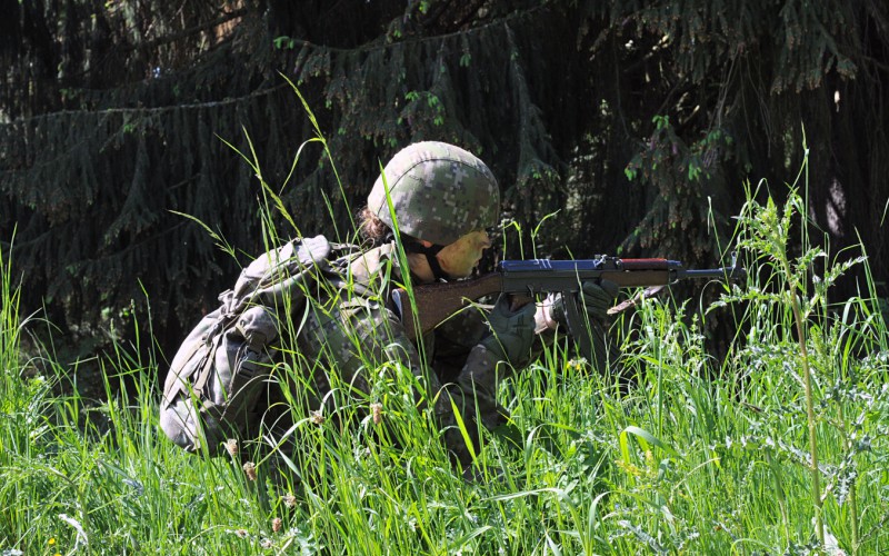 Training of 1st year cadets, June 7th 2022