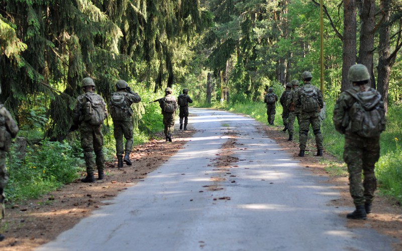 Training of 1st year cadets, June 7th 2022