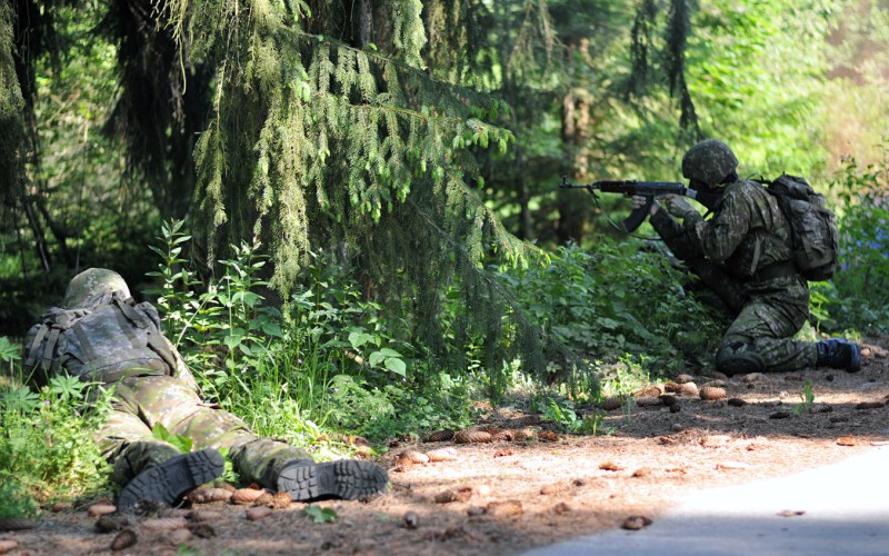 Training of 1st year cadets, June 7th 2022