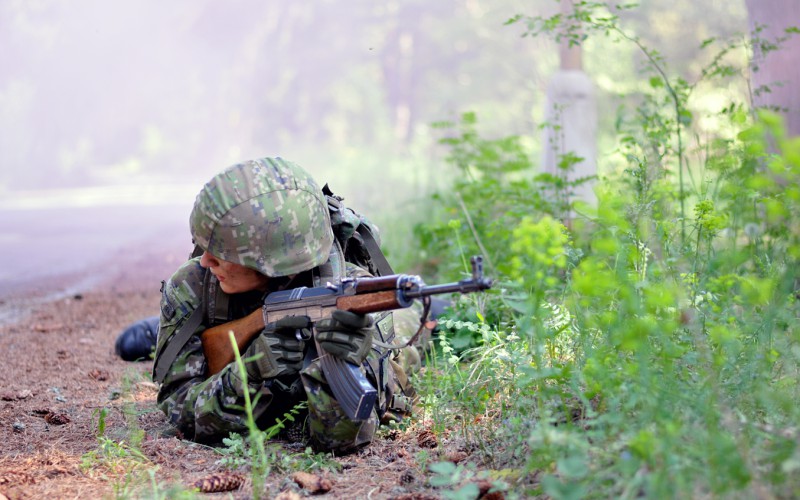 Training of 1st year cadets, June 7th 2022