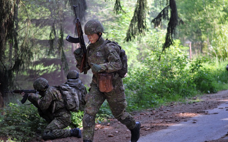 Training of 1st year cadets, June 7th 2022