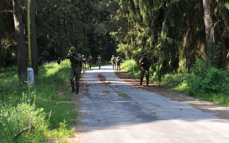 Training of 1st year cadets, June 7th 2022