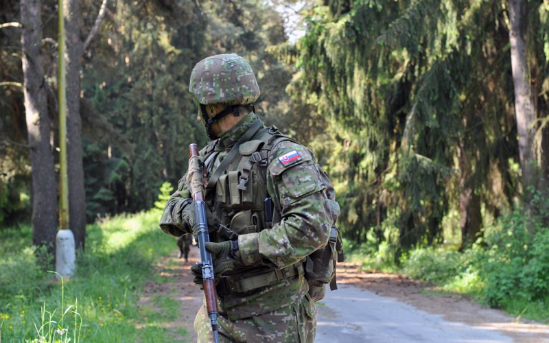 Training of 1st year cadets, June 7th 2022