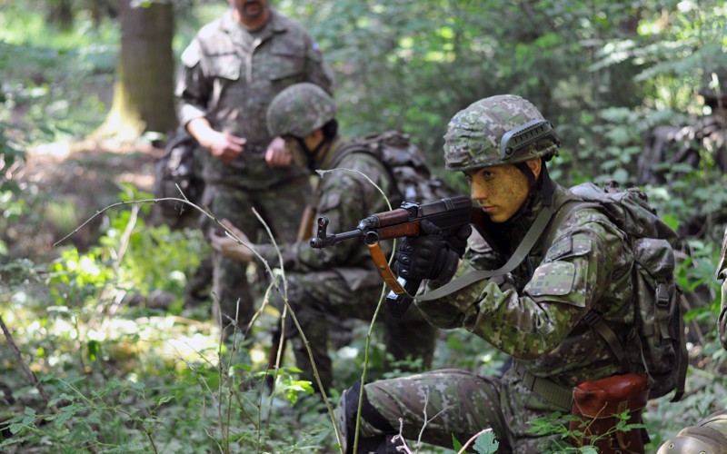 Training of 1st year cadets, June 7th 2022