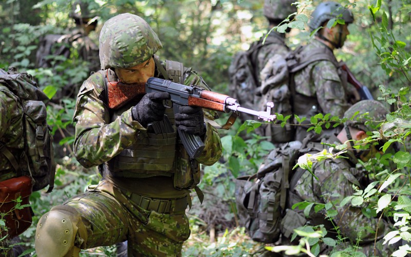 Training of 1st year cadets, June 7th 2022