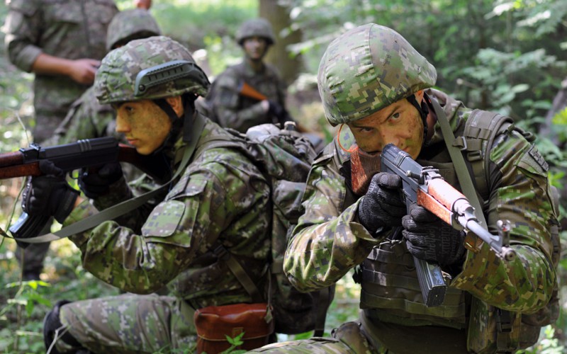 Training of 1st year cadets, June 7th 2022