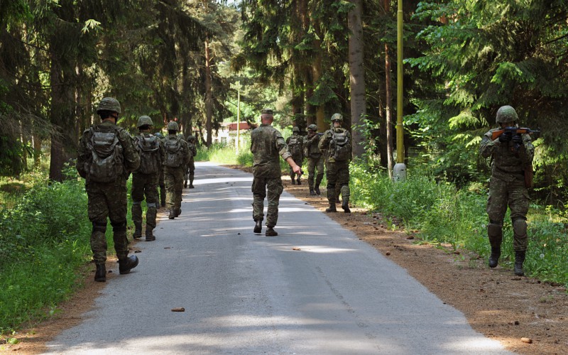 Training of 1st year cadets, June 7th 2022