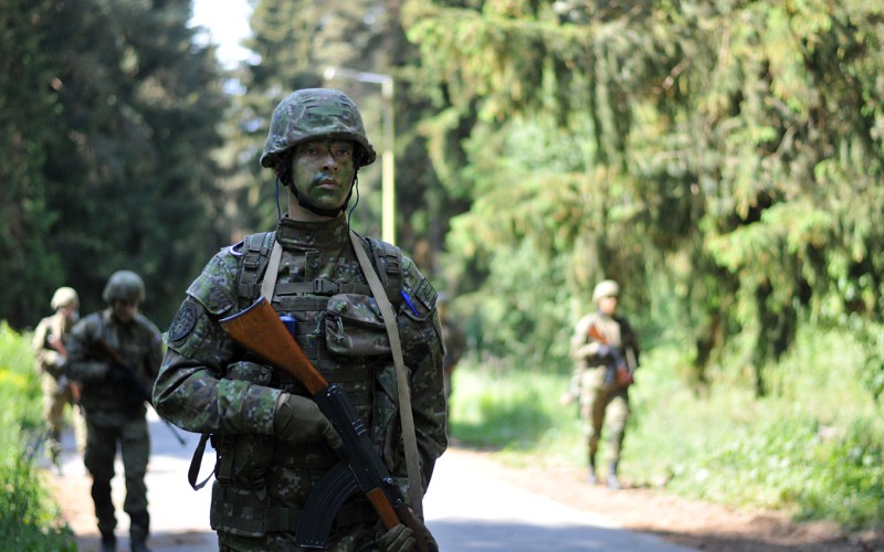 Training of 1st year cadets, June 7th 2022