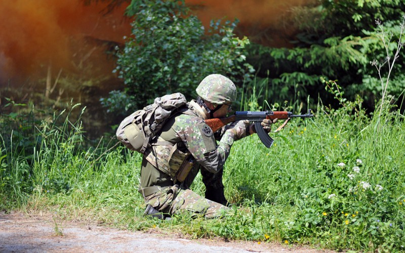 Training of 1st year cadets, June 7th 2022