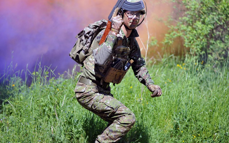 Training of 1st year cadets, June 7th 2022