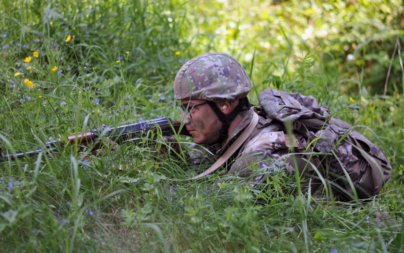 Training of 1st year cadets, June 7th 2022