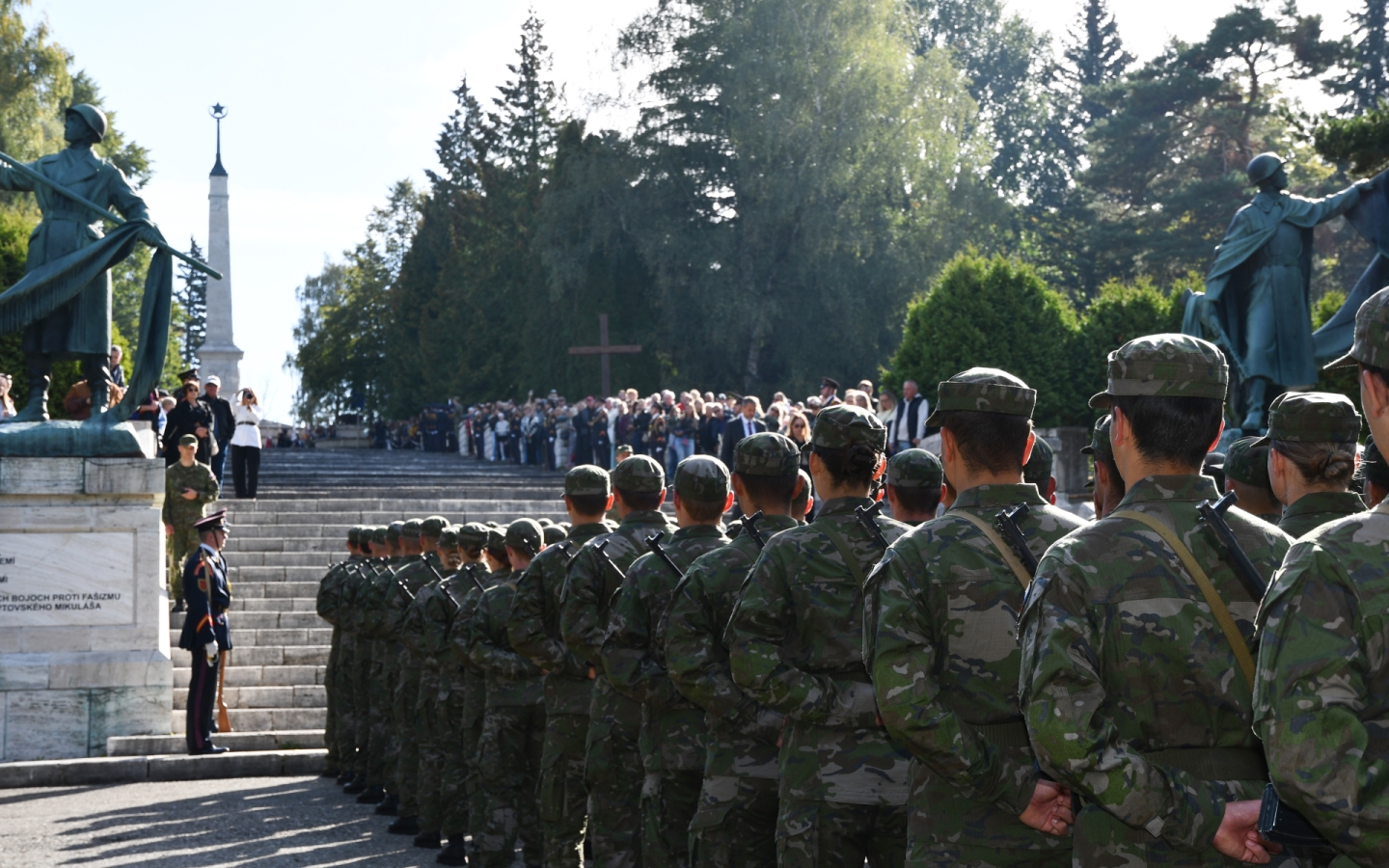 Vojenská prísaha kadetov 1. ročníka- Háj, 18. 09. 2026