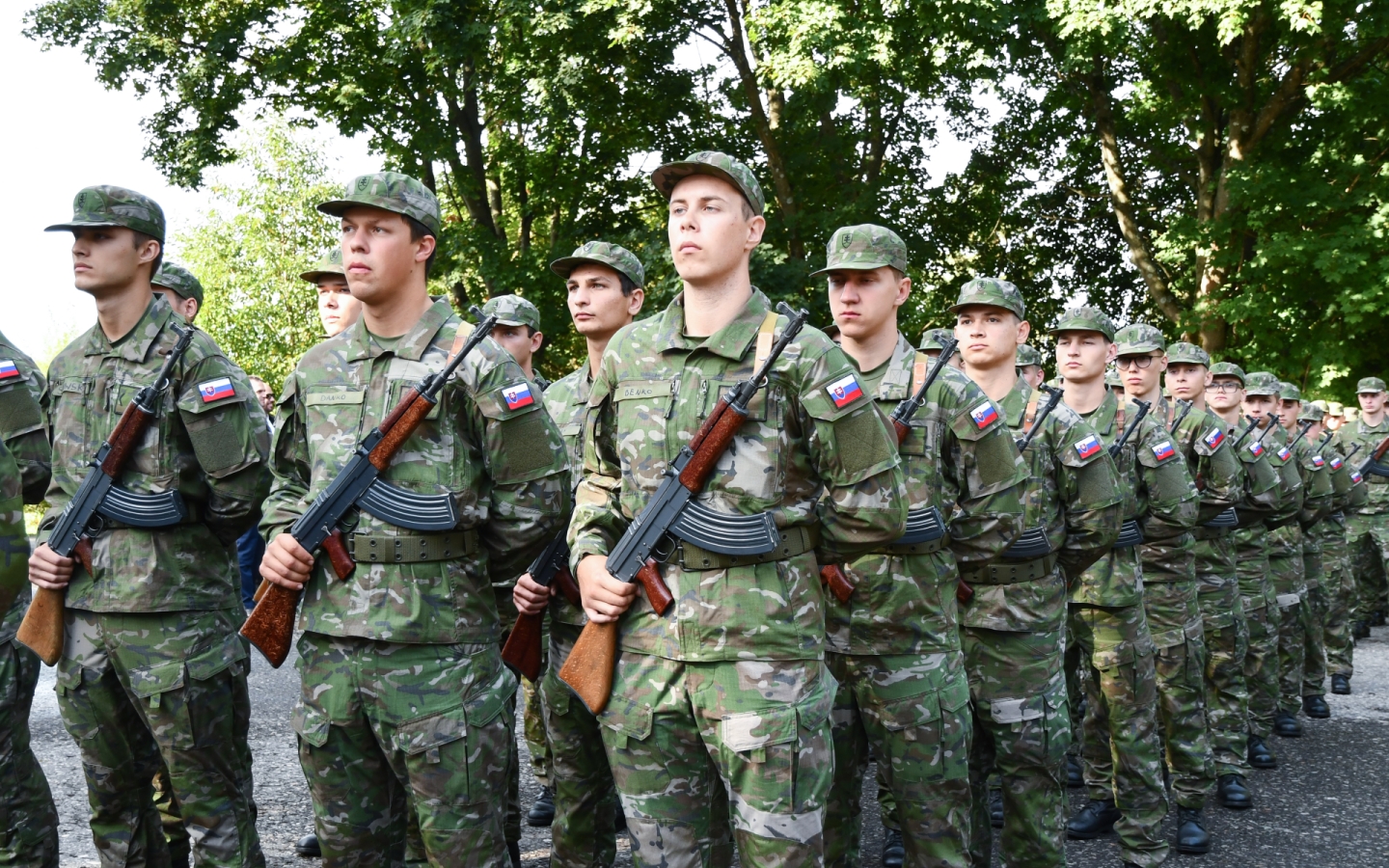Vojenská prísaha kadetov 1. ročníka- Háj, 18. 09. 2026