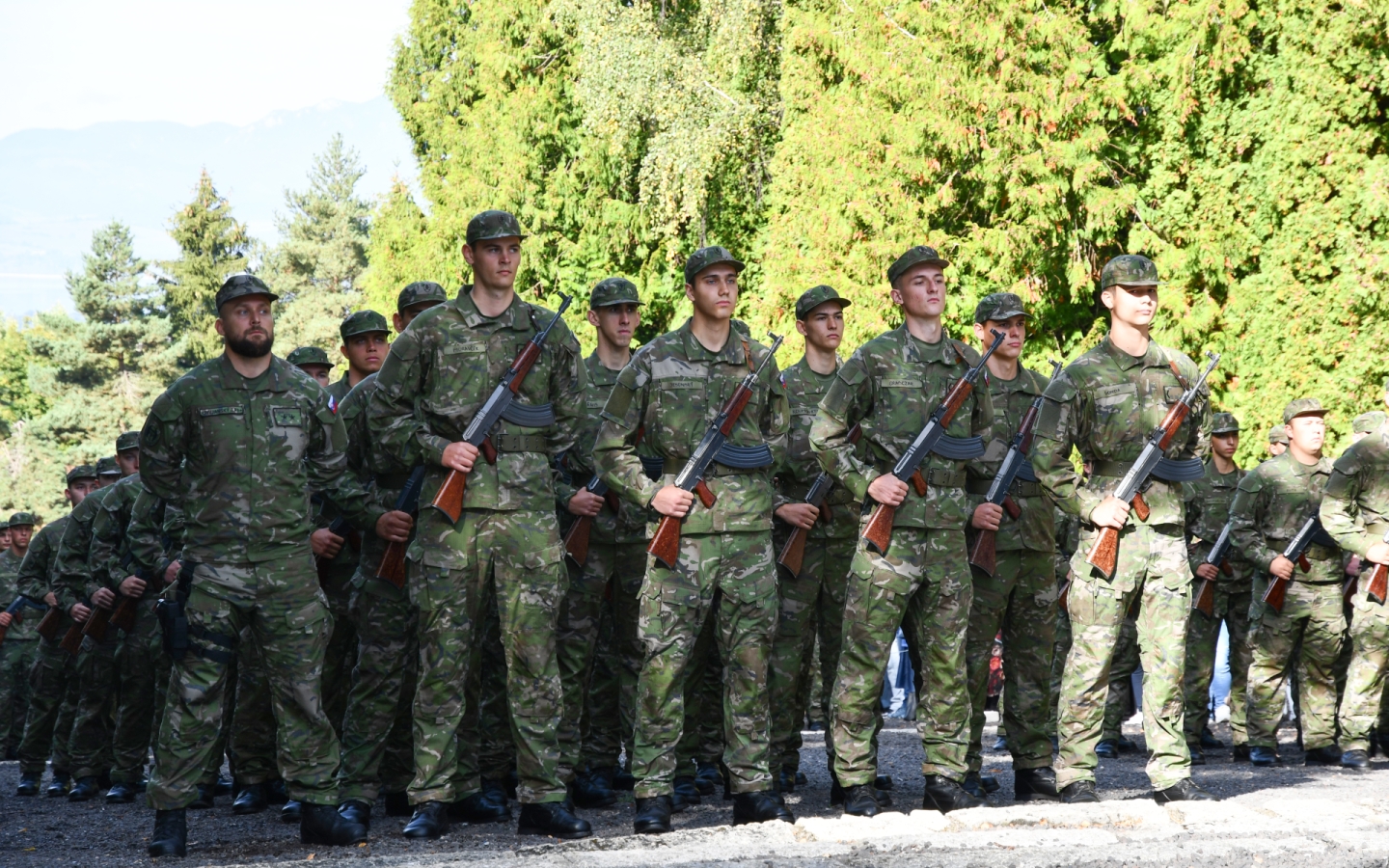 Vojenská prísaha kadetov 1. ročníka- Háj, 18. 09. 2026