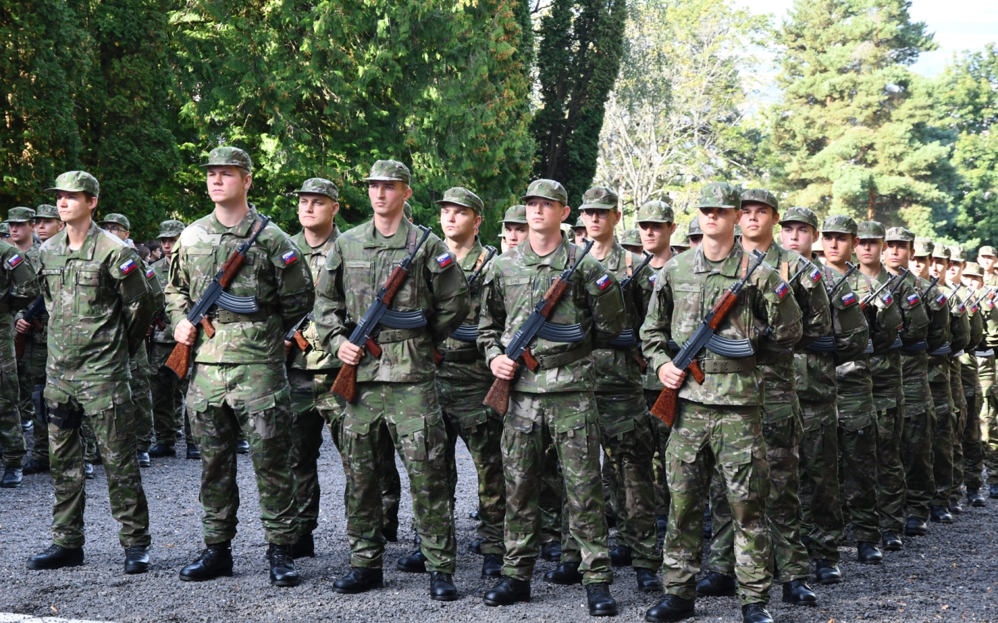 Vojenská prísaha kadetov 1. ročníka- Háj, 18. 09. 2026