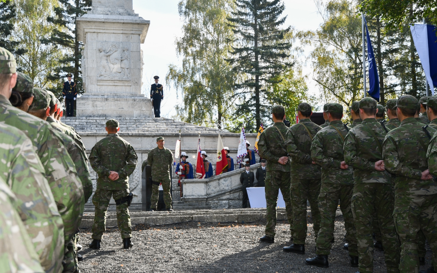 Vojenská prísaha kadetov 1. ročníka- Háj, 18. 09. 2026