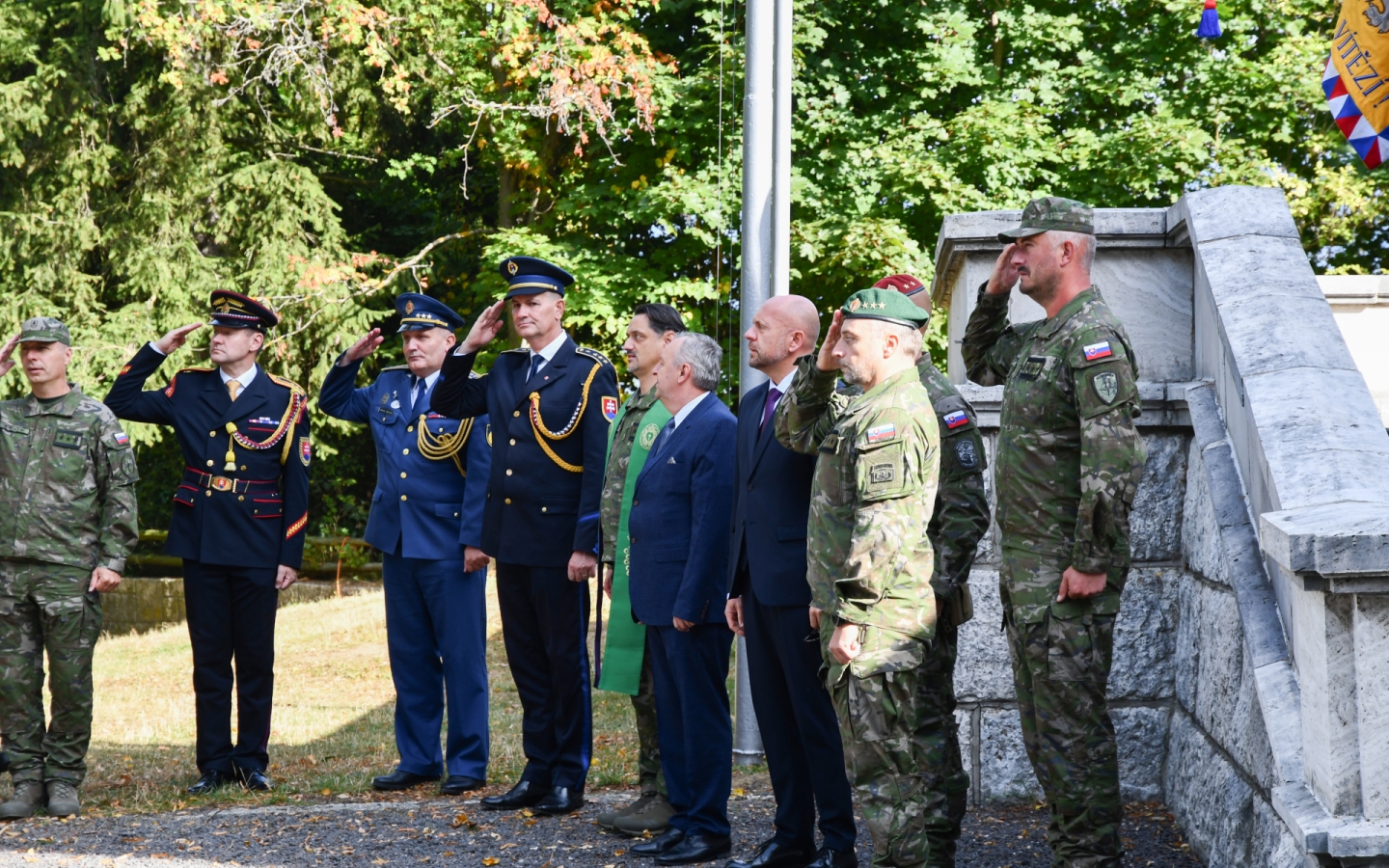 Vojenská prísaha kadetov 1. ročníka- Háj, 18. 09. 2026